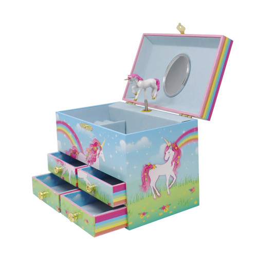 Stardust Unicorn Medium Musical Jewellery Box Stardust Unicorn Medium Musical Jewellery Box