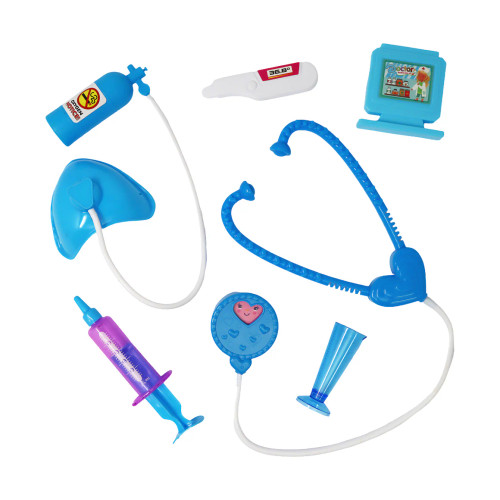 Pink Poppy Doctor Medical Play Set Blue
