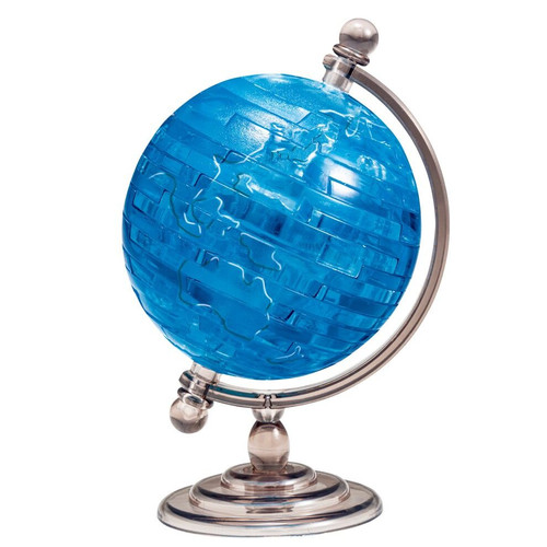 3D Globe Crystal Puzzle