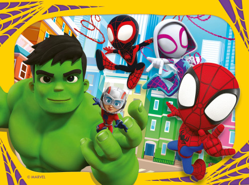Ravensburger - Marvels Spiderman 12/16/20/24 Pc Puzzle Ravensburger - Marvels Spiderman 12/16/20/24 Pc Puzzle