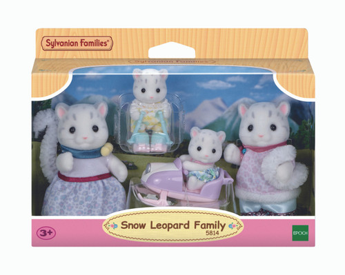 Sylvanian Families - Snow Leopard Family