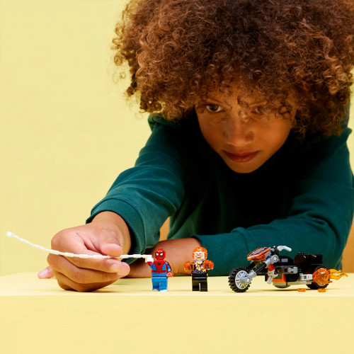 Lego Marvel - Spider-Man vs Ghost Rider Motorcycle