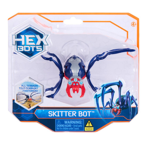 Hex Bots Skitter Bot - Silver/Red