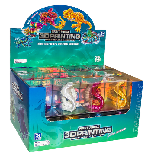 3D Printed Cobra Figure