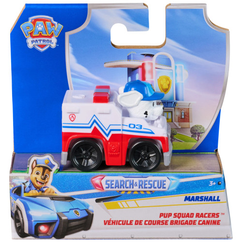 Paw Patrol Pup Squad Search & Rescue Racers - Marshall