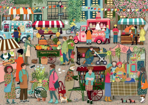 Ravensburger - Street Market 1000 Piece Puzzle