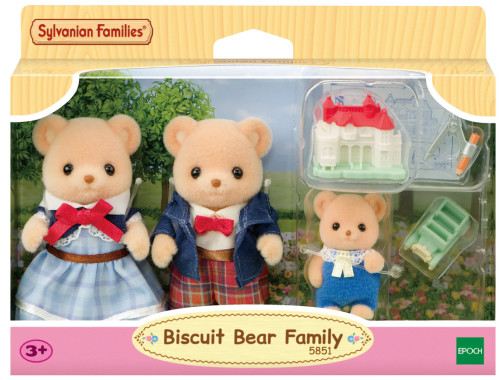Sylvanian Families - Biscuit Bear Family