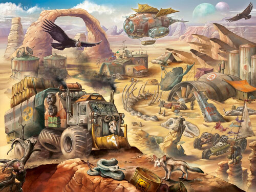 Ravensburger - Mad Max: Welcome to the Wasteland Puzzle 1500