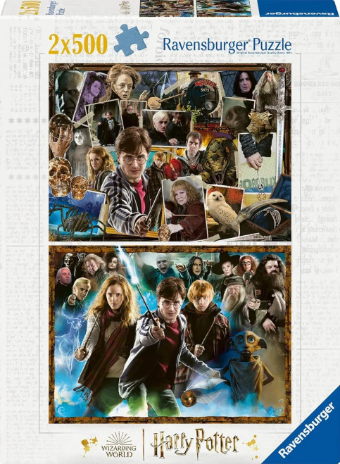 Ravensburger - The World of Harry Potter Puzzles 2 x 500 Pce