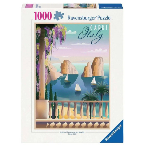 Ravensburger - Postcard From Capri Italy Puzzle 1000 Piece