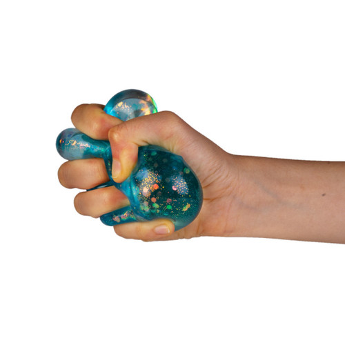 Smooshos Super Squeeze Glitter Polyhedron