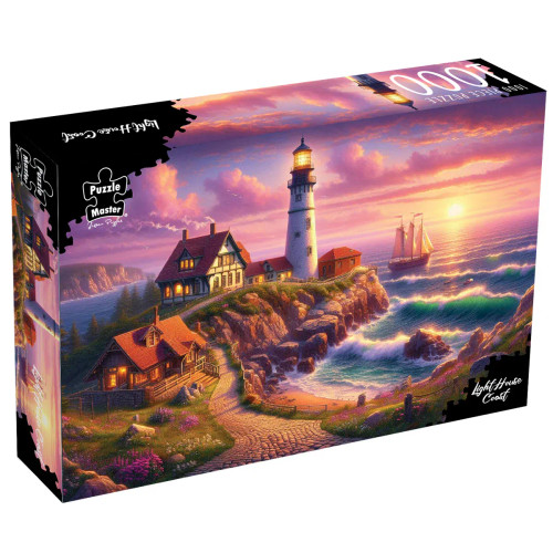 Puzzle Master - Lighthouse Coast 1000 Piece Puzzle