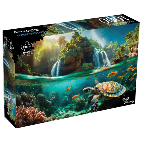 Puzzle Master - Turtle Discovery 1000 Piece Puzzle