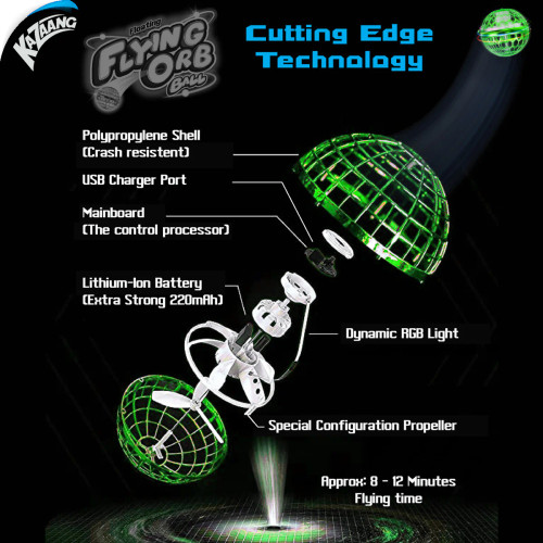 KaZaang Flying Orb Ball - Green