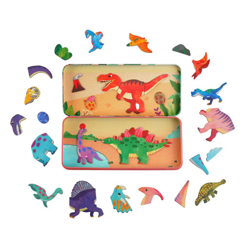 MierEdu Magnetic Travel Box - Dino Land MierEdu Magnetic Travel Box - Dino Land