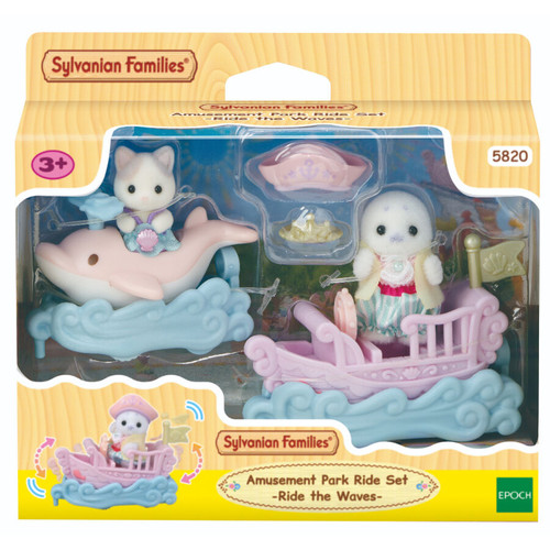 Sylvanian Families Amusement Park Ride Set - Ride the Waves