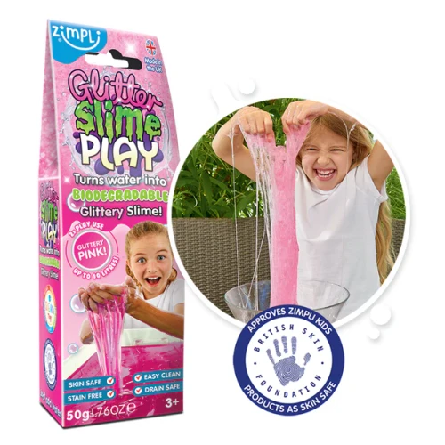 Zimpli Kids - Pink Glitter Slime Play