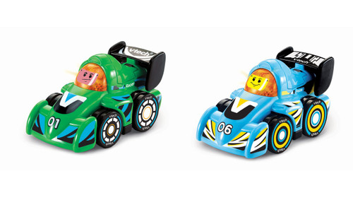 Toot Toot Drivers V Racers 2PK - Green & Blue