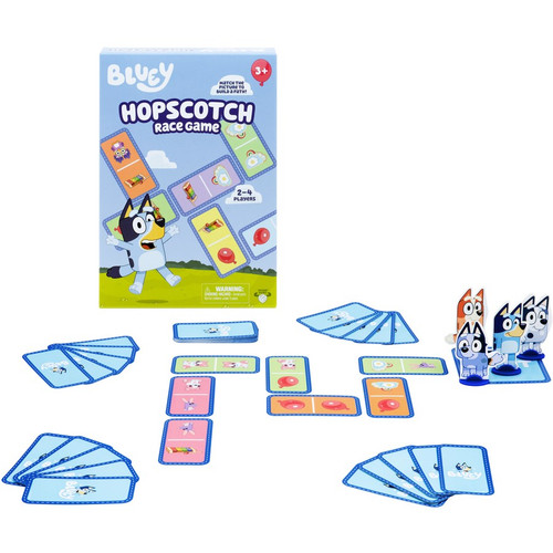 Bluey Hopscotch Race Game