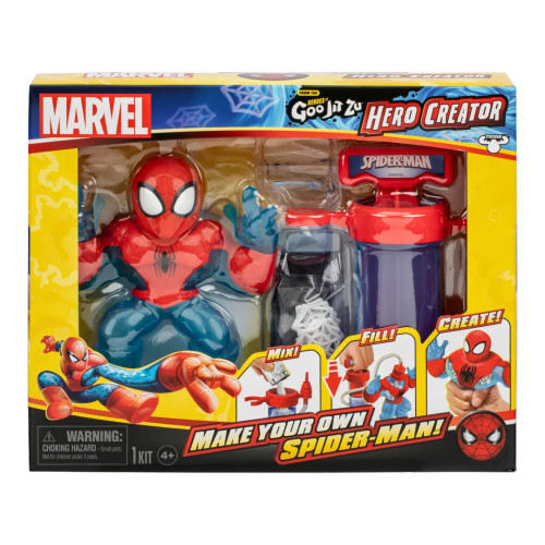 Heroes Of Goo Jit Zu Hero Creator Make Your Own Spiderman