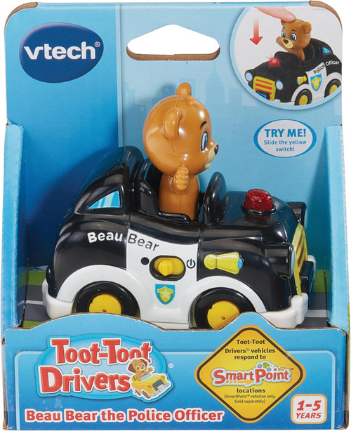 Toot Toot Drivers Vehicle - Beau Bear the Police Officer