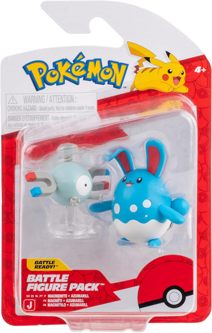 Pokemon Battle Figure Pack - Magnemite and Azumarill
