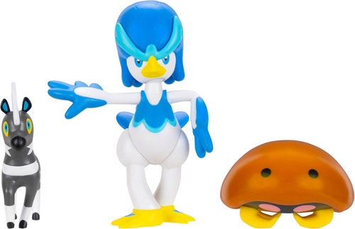 Pokemon Battle Figure Set - Blitzle Quaxwell and Kabuto Pokemon Battle Figure Set - Blitzle Quaxwell and Kabuto