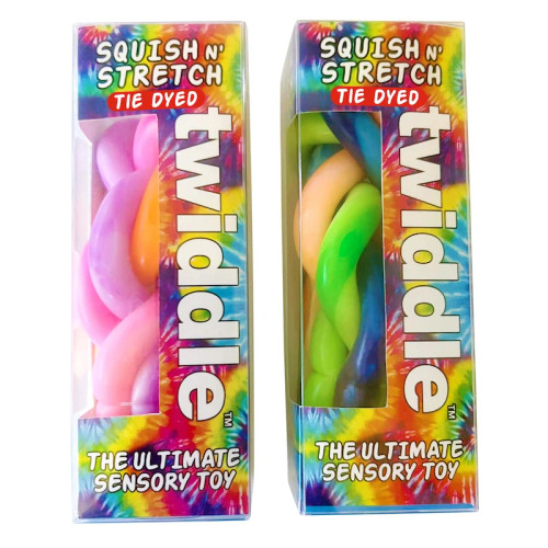 Twiddle Squish and Stretch Tie Dye