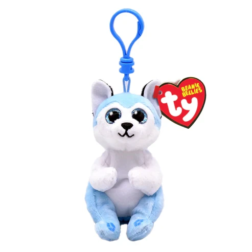 Beanie Boos Clip Ons - Thunder Blue Husky