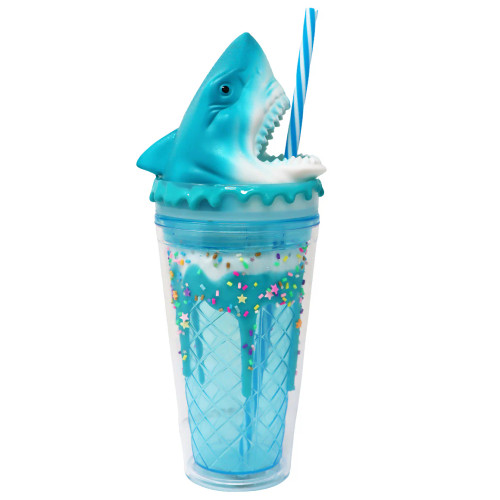 Shark Water Cup - Blue