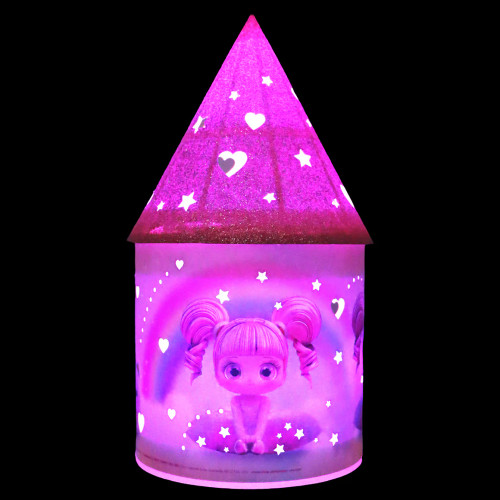 Ballerina Sparkle LED Colour Changing Lantern
