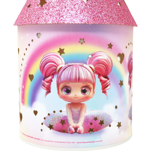 Ballerina Sparkle LED Colour Changing Lantern