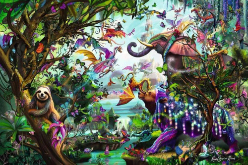 Ravensburger - Tropical Dragons Puzzle 4000 Piece