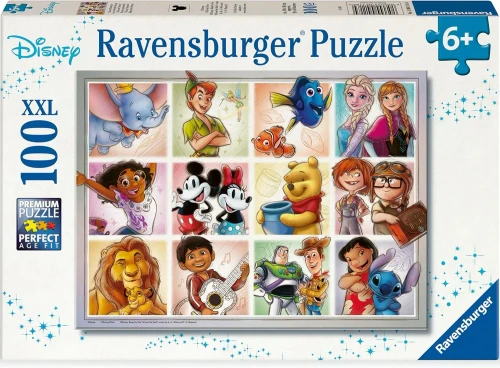 Ravensburger - Disney Pixar Multicharacter Puzzle 100 Piece