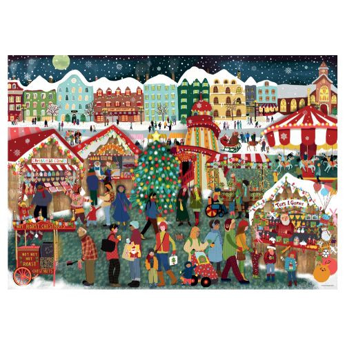 Ravensburger - Christmas Market Puzzle 1000 Piece