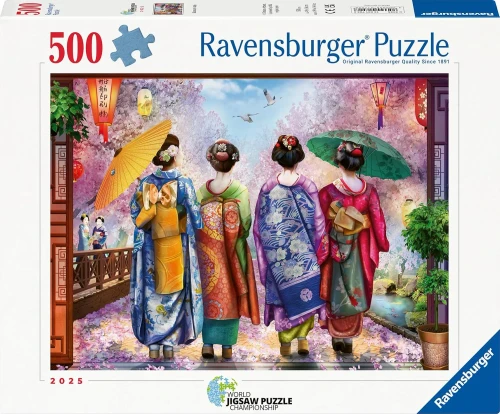 Ravensburger WJPC25 : Blossom Walk Puzzle 500 Piece