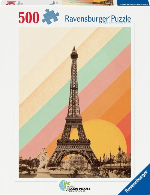 Ravensburger WJPC25: Paris Rainbow Puzzle 500 Piece