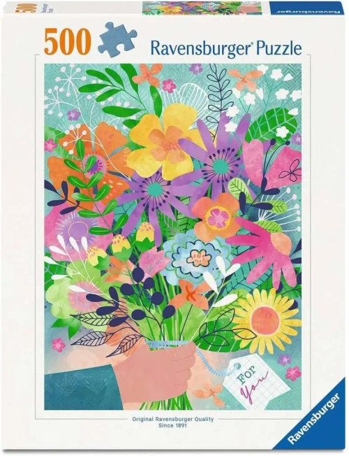 Ravensburger - Flowers for You Puzzle 500 Piece
