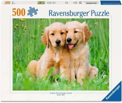 Ravensburger - The Golden Retriever Brothers Puzzle 500 Pce