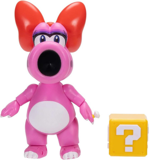 Super Mario 4 Inch Figure Wave 47 - Birdo with ? Block Super Mario 4 Inch Figure Wave 47 - Birdo with ? Block
