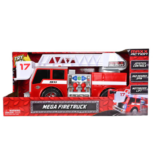 Maxx Action Motorised Lights & Sound Mega Fire Truck