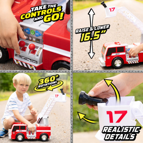 Maxx Action Motorised Lights & Sound Mega Fire Truck