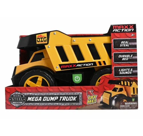 Maxx Metal Motorised Mega Dump Truck