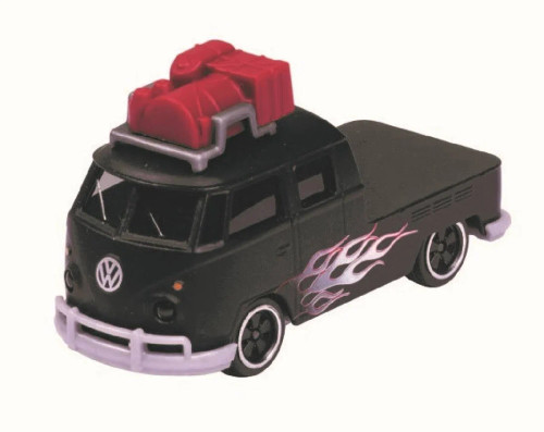 Majorette Diecast Premium Volkswagen - T1 Black Ute