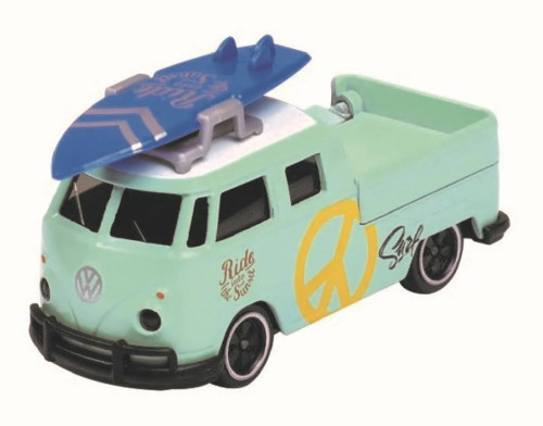 Majorette Diecast Premium Volkswagen - T1 Green Ute