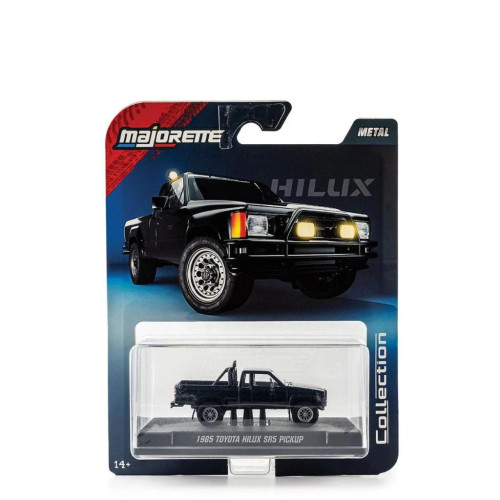 Majorette Collection Series 1985 Toyota Hilux SR5 Black Ute
