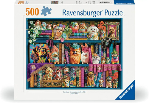 Ravensburger - Precious Porcelain Pups Puzzle 500 Piece