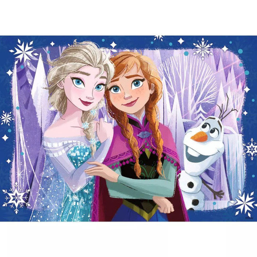 Ravensburger - Disney Frozen Magical Spirits Puzzles 4x100Pc