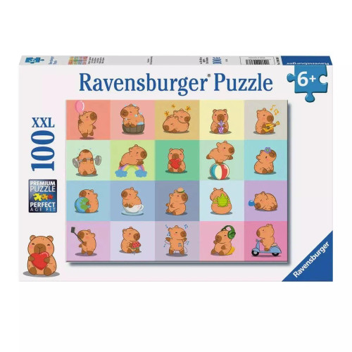 Ravensburger - Capybara Puzzle 100 Piece
