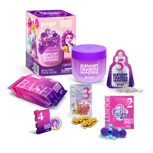Gui Gui KPOP Demon Hunters Single Pack Clear Slime - Rumi